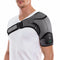 Electric Shoulder Massager Heating Vibration Massage Belt Hot Compress Knee Pads Shoulder Elbow Brace Rechargeable