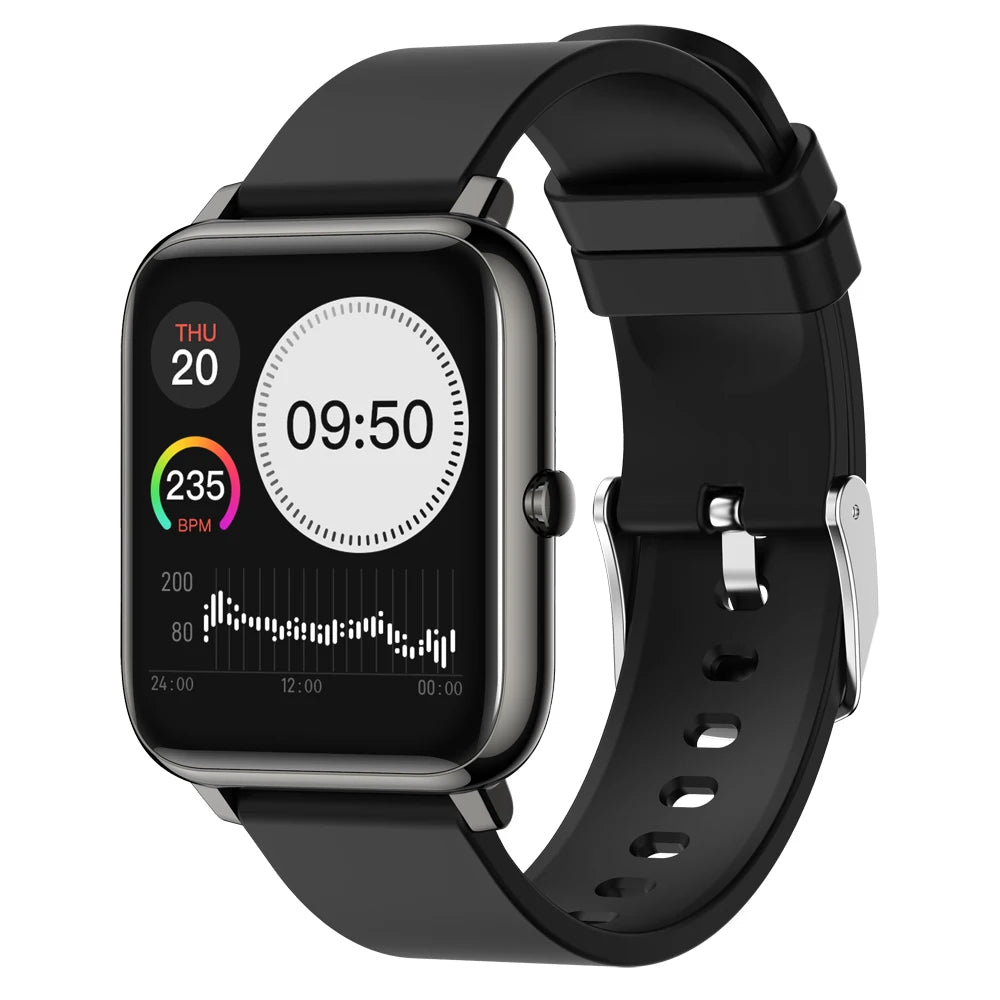 New Phone Reminder Smart Watch Men Women Sports Clock Fitness Tracker Heart Rate Sleep Monitor Waterproof Music Lady Smartwatch